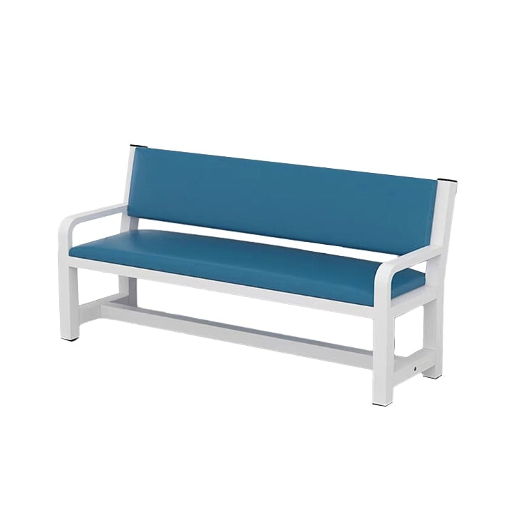 ベンチ 待合椅子 まちあい ローチェア 待合室椅子 待合室ベンチ レザー張り 高密度ウレタンフォーム フレーム構造 背中密着 R仕上げ シンプル カジュアル   YLY-409