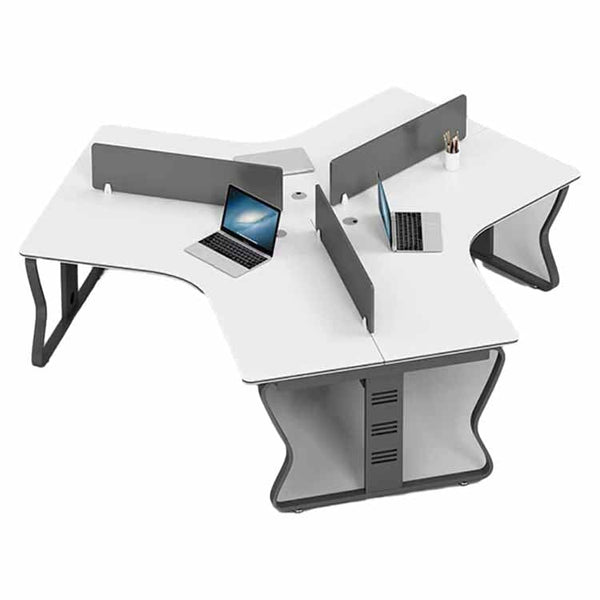 オフィスデスク　事務用デスク　事務机　ワークデスク　トップパネル付き　キャスター付き　ファイルワゴン付き　配線孔付き　BGZ-4142