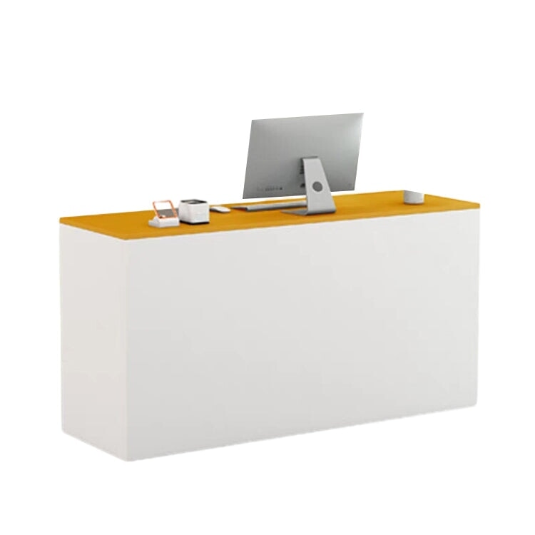 レジカウンター 受付カウンター レジ係カウンター スモールカウンターテーブル 木製受付カウンター（引き出し/収納/キーボードトレイ付き カウンター レセプショ 受付カウンター レジ係カウンターシンプルなモダンな衣料品店コンビニ