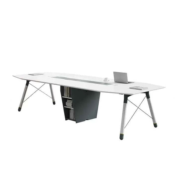会議テーブル　ミーティングテーブル　テーブル デスク ワークデスク  長方形テーブル  長机  ホワイト  HYZ-435