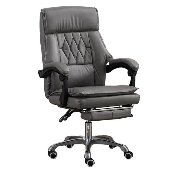 チェア　オフィスチェア　ワークチェア　事務椅子　ワーク椅子　椅子　作業椅子　ダイヤモンドステッチ　連動式肘掛け 隠れフットレスト　フットレスト   BGY-444
