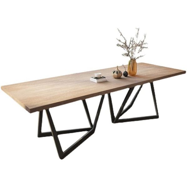 会議テーブル　ミーティングテーブル　テーブル デスク ワークデスク  作業テーブル　木製 ナチュラル　木目調　  HYZ-450
