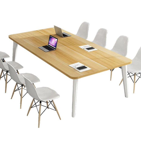 ミーティングテーブル　会議テーブル　会議用テーブル　スチールフレーム　エコ素材　シンプル　モダン　 HYZ-424