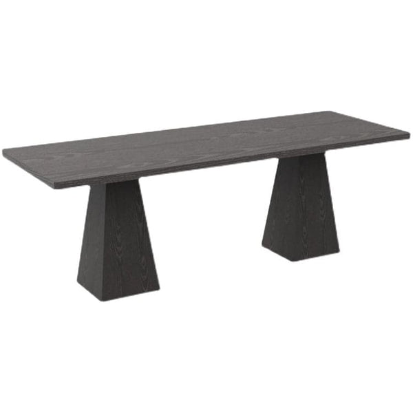 会議テーブル　ミーティングテーブル　テーブル デスク ワークデスク　集成材　R仕上げコーナー　重厚感  HYZ-433